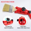 Multi-Angle Paint Brush Extender with Extension Pole Handheld Painting Tool