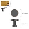 Amerdeco 10 Pack Oil Rubbed Bronze Cabinet Knobs 1-1/6 Inch(32mm)