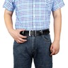 JingHao Men's Belt, Large Size, Genuine Leather, Casual Jeans Belt,