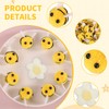 Thoquene Pack of 48 Bee Decorations, 36 Pieces Bee with