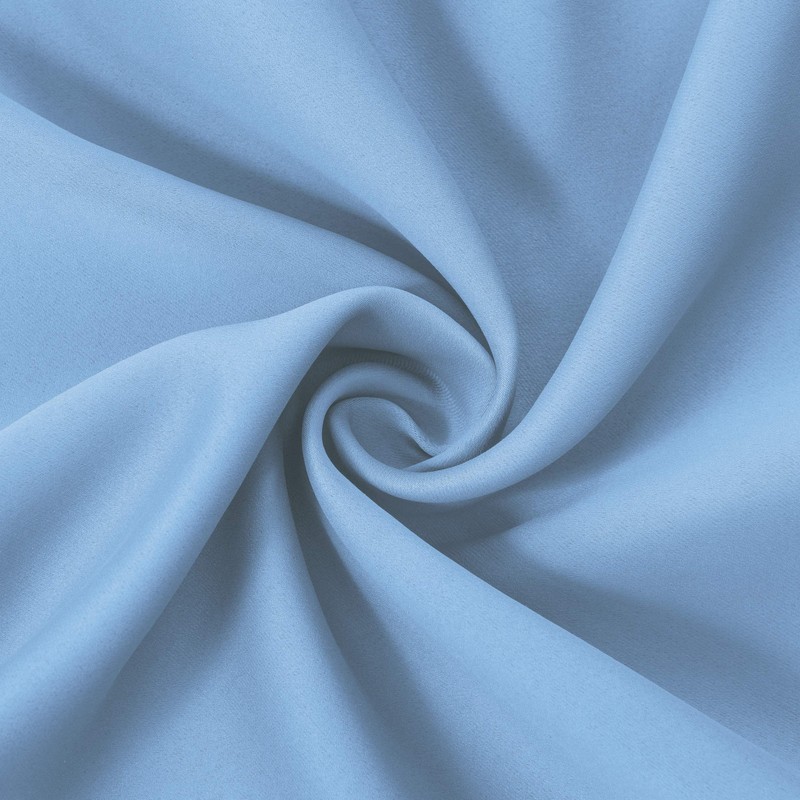 LEMOMO Sky Blue Thermal Blackout Curtains/52 x 72 Inch/Set of