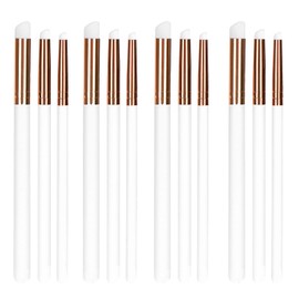 UNIMEIX Mini Blending Brushes for Card Making, Dry Miniature Painting Set Background Blender Paint Brushes Small Detailed Paint Brushes (12 Pack)