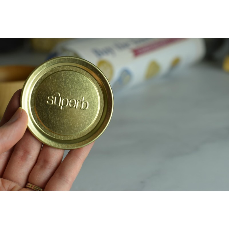 Superb Canning Lids – Regular Mouth Mason Jar Lids –