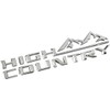 1pc Rear Tailgate High Country Naneplate Emblem 3D Badge Replacement