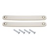 sourcing map 2 Pcs Leather Drawer Pulls, Kitchen and Wardrobe