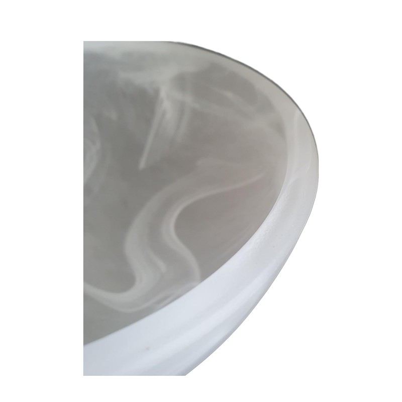 Lampshade E14 Replacement Glass Lampshade for Trio Fynn 92271-07 Replacement
