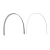 50pcs Teeth Nickel Titanium Wire Square Elasticity Medical Metal Orthodontics