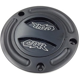 SMT-Black Aluminum Keyless Fuel Tank Gas Cap Compatible With Honda Cbr 600 929 954 Cb600F 900F [B00RW3OC3Y]