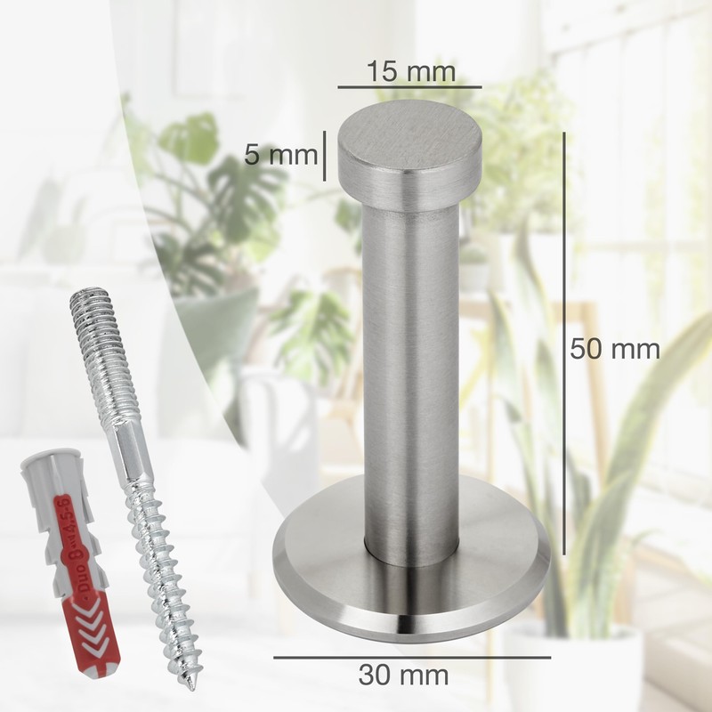 SOTECH TALEA Coat Hook with Plate Real Stainless Steel Solid