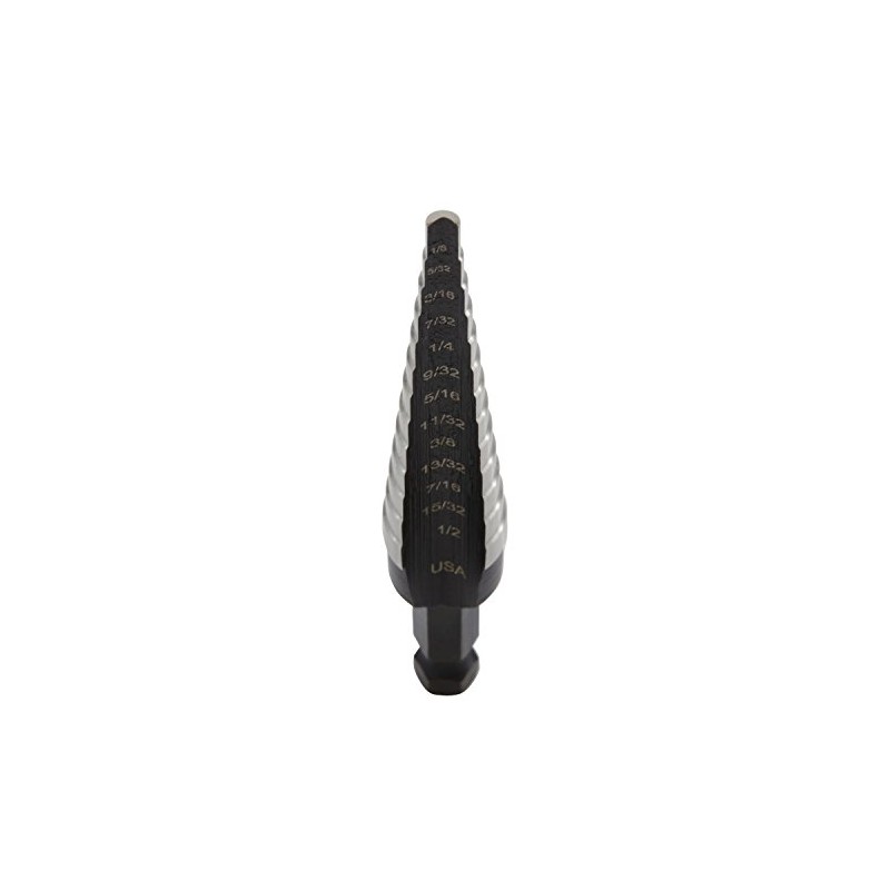 Irwin Tools IRWIN Step Drill Bit, 1/8-Inch to 1/2-Inch Step,