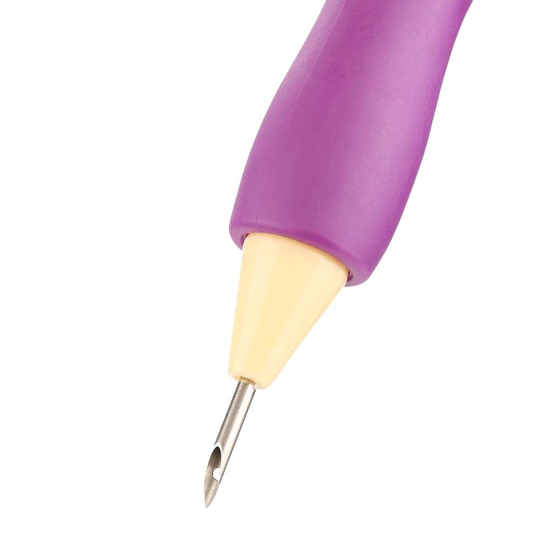 Punch Pen Set Embroidery Stitching Tool Kit Threaders Embroidery Punch