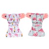 4 Pcs Baby Cloth Diapers Adjustable Washable Reusable Diapers for