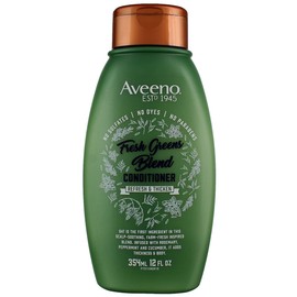 Aveeno Conditioner Fresh Greens Blend 12 Ounce (Thicken) (354ml) (6 Pack)
