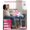 WESTTREE Portable Misting Fan with Large Battery Fan-Rechargeable Outdoor Misting
