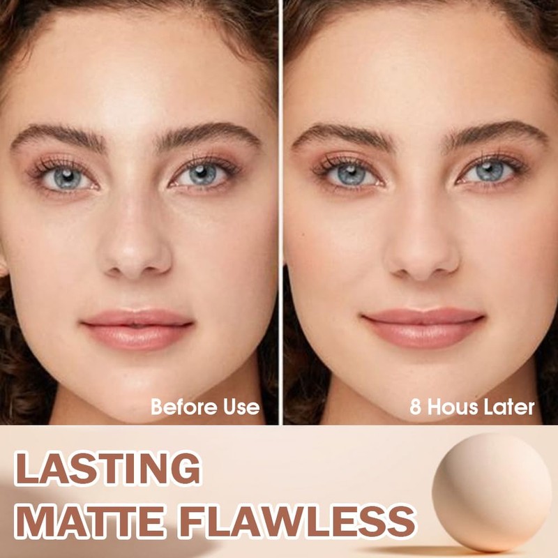 evpct Kaely Oil Control Pressed Face Powder, Get Smooth Flawless