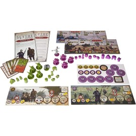 Stonemaier Games Stonemaier Games: Scythe: Invaders from Afar Expansion | Add 2 New Factions to Scythe (Base Game) | Increase Scythe Player Count to 7 | 1-7 Players, 140 Mins, Ages 14+
