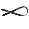 2Pcs Leather Bag Handles 25.6in Long 0.7in Wide Synthetic Leather