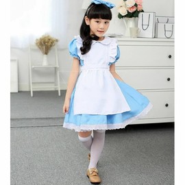 Madrugada S750 Girls Cosplay Costume, Kids Costume, Halloween with Tattoo Stickers, Set of 2
