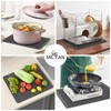 ME.FAN Silicone Dish Drying Mat for Kitchen Counter, Dish Drying