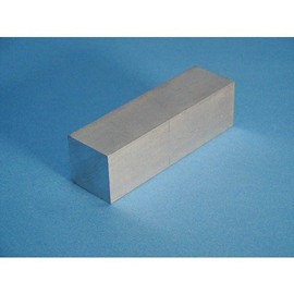 Easy Cutting Aluminum Square Bar 1.2 x 1.2 x 3.9 inches (30 x 30 x 100 mm) | Metal Material Metal Square Bar