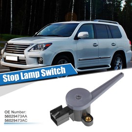 X AUTOHAUX Stop Lamp Switch Stoplight Switch Assembly for Dodge Journey 2011-2020 No.56029473AA/56029473AC Plastic Metal Black