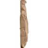 Ekena Millwork ONL12X03X01LFMA Small Green Leaf Center with Scrolls, 12