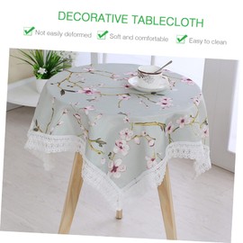 FUNOMOCYA 1pc Wedding Tablecloth Elegant Cover for Home Hotel and Party Decoration Breathable Wrinkle-Resistant