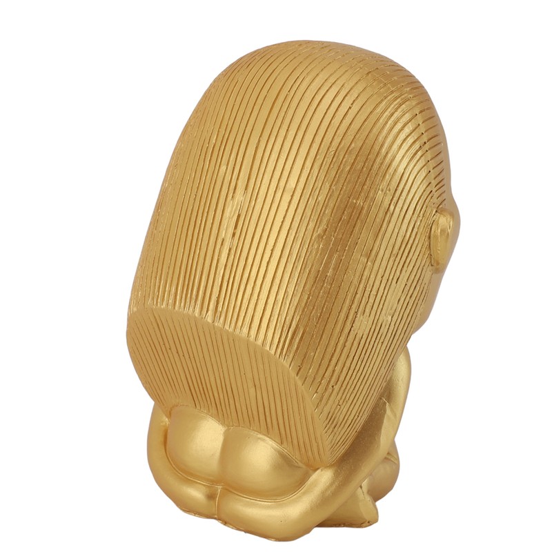 Fertility Statue Resin Handmade Golden Exquisite Creative Fertility Idol Sculpture