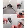 10 PCS Nut Remover Impact Nut Extractor Set, Bolt Extractor