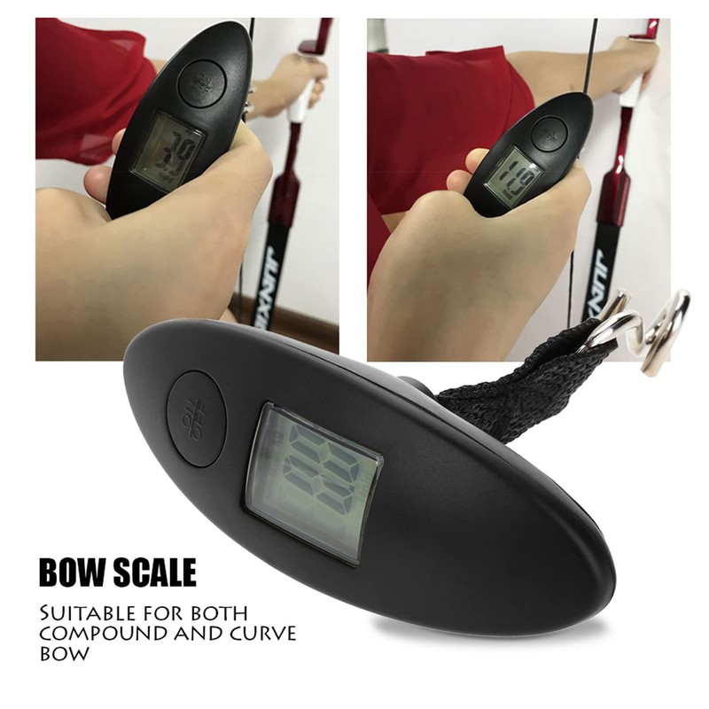 Archery Bow Scale, Portable Archery Digital Handheld Bow Hang Scale