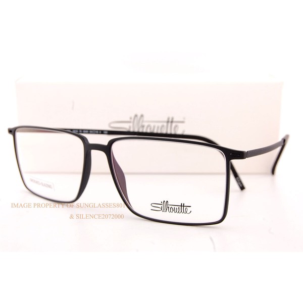 New Silhouette Eyeglass Frames URBAN LITE FULLRIM 2919 9040 Pure Black Men