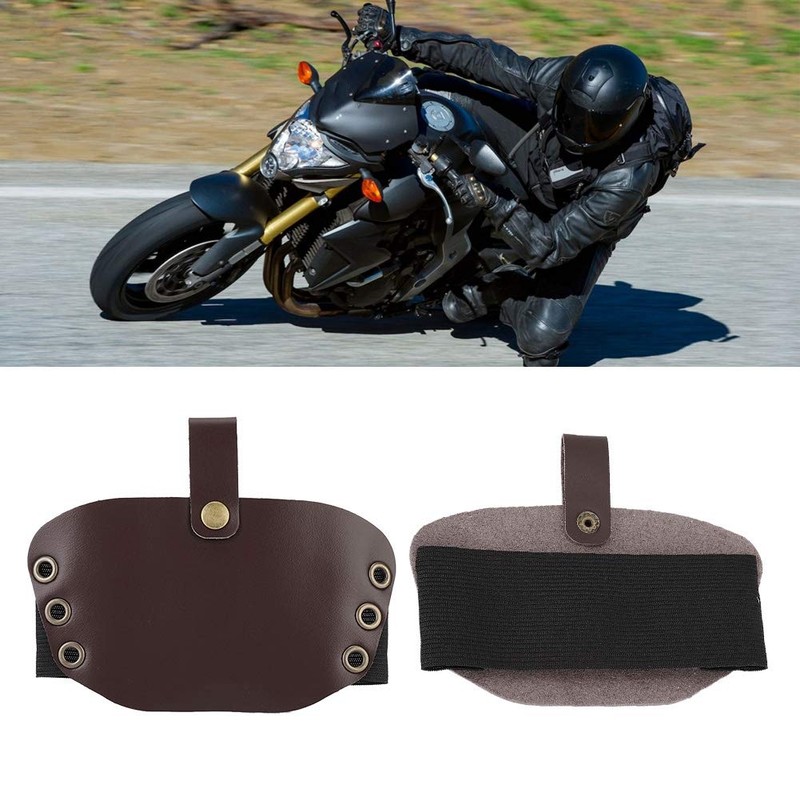 Suuonee Shoe Protector Cover, High-Quality PU Material Motorcycle Shift Guard