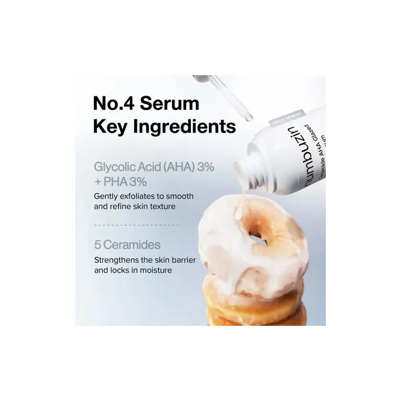 Numbuzin 4 Ceramide Aha Glazed Skin Prep Serum