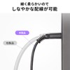 Sanwa Supply KM-HD20-US05 UltraHighSpeed Certified Slim Cable (0.5 m)