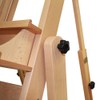 Mont Marte Tilting Studio Wooden Floor Easel. Height Adjustable Extra
