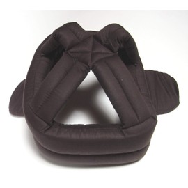 BlioHealth Head Protection, Lightweight, Headgear, Shock Absorption, Nursing Equipment (Brown, Ear Flaps Type)