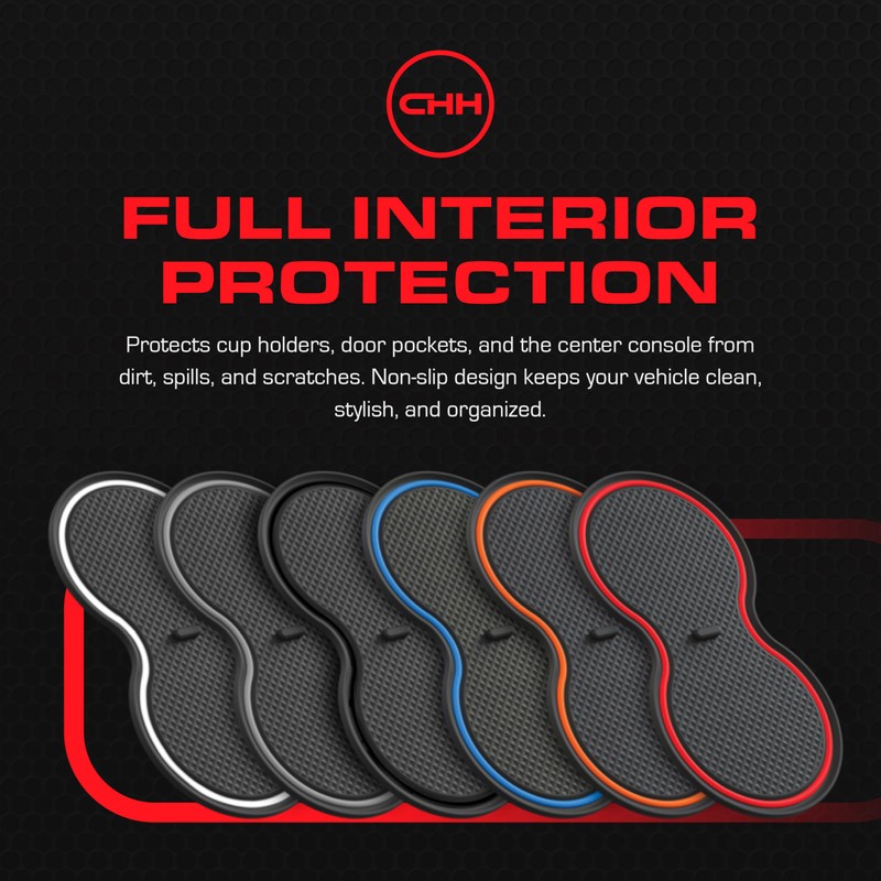 CupHolderHero fits Toyota Tacoma Accessories 2016-2023 Premium Custom Interior Non-Slip