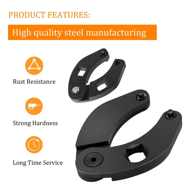 IVARKEY 1266 & 7463 Adjustable Gland Nut Wrench Set for