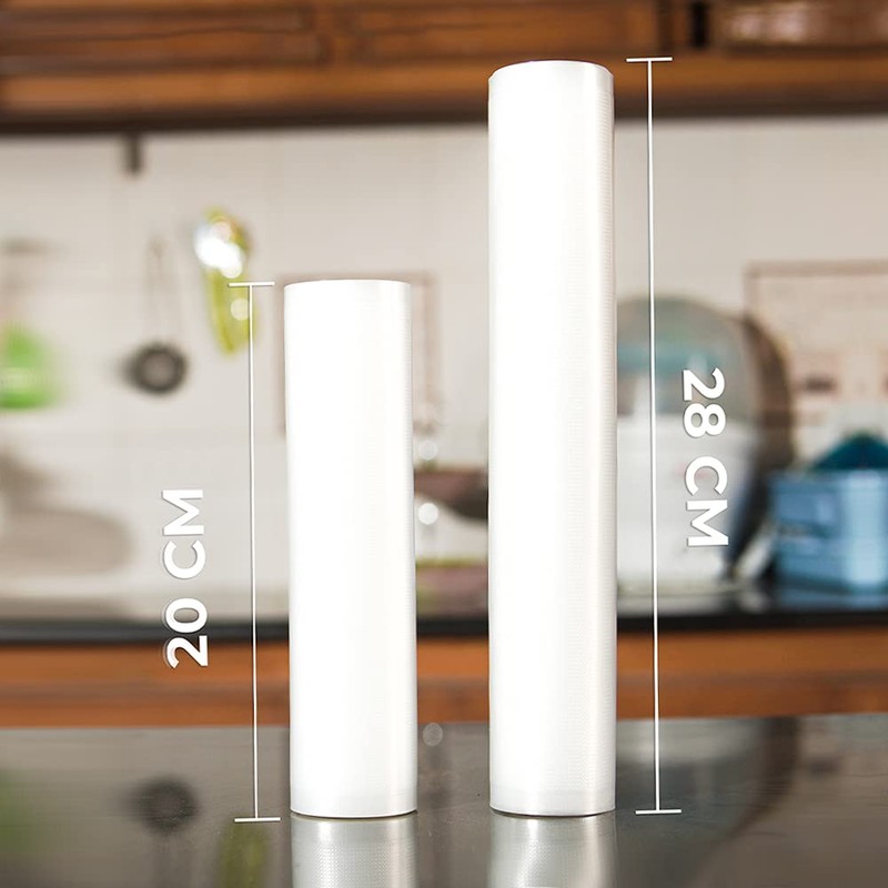 Seepar Vacuum Food Sealer Rolls, Pack of 2, (20cm x