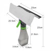 3-in-1 Window Cleaner with Spray Bottle Squeegee Glass Cleaning Screen