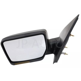 jpautowholesale For 2007-2008 Ford F-150 Power Heated Black Turn Signal Side Door Mirror Left
