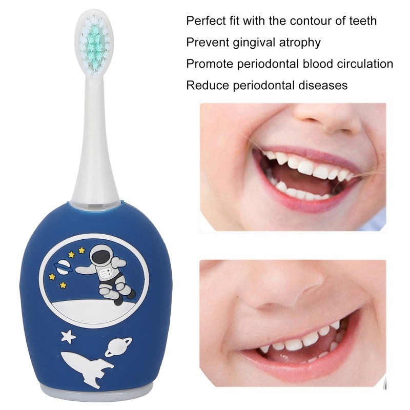 U Shaped Electric Toothbrush Soft Silicone IPX7 Waterproof 360° Brushing