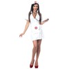 California Costumes 5021-009 Fashion Nurse Adult Sized Costumes, Solid, White,