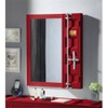 Acme Cargo Vanity Mirror in Red