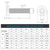 M5-0.8 x 16mm Socket Button Head Socket Cap Bolts Screws