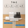 Travel Power Strip with USB C, NTONPOWER 4 Outlets 3