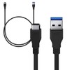 USB 3.0 Type-C Fast Charging and Data Cable Compatible with