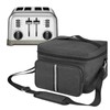 Kingshion Toaster Storage Bag Compatible with 4 slice Toasters, Toaster