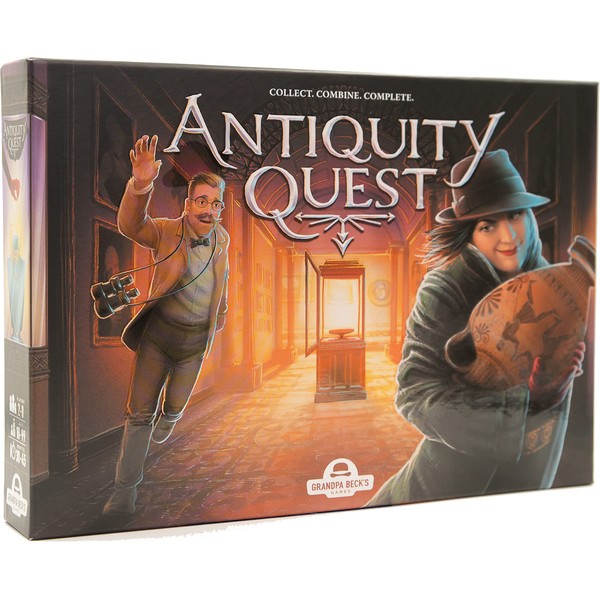 Grandpa Beck's Games Antiquity Quest | A Set Collection Game from The Creators of Cover Your Assets & Skull King, 2-8 Players 10+