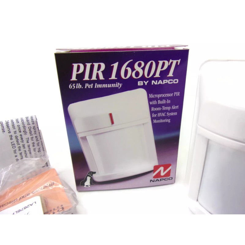 NAPCO PIR1680PT Infrared PIR Motion Sensor w/ 65lb Pet Immunity